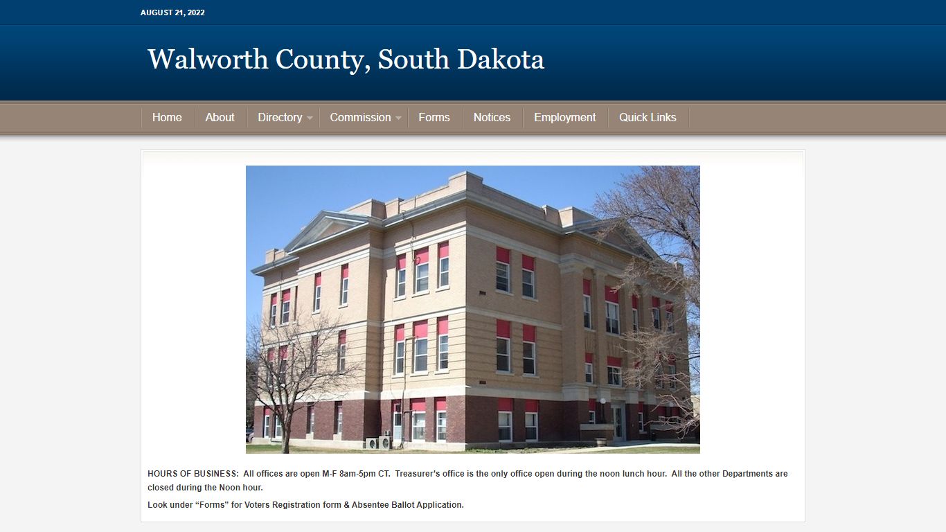 Walworth County, South Dakota